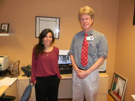 Me with Dr. Anderson!